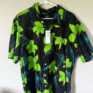 Men's Quicksilver Hawaiian Shirt (Brand New)